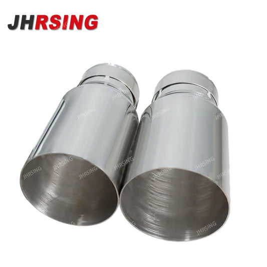 1 PC CAR Exhaust Muffler Tail Pipe Stainless steel Universal Automobile exhaust pipe Muffler Car accessorie modification x