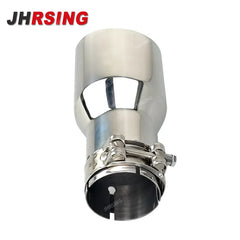1 PC CAR Exhaust Muffler Tail Pipe Stainless steel Universal Automobile exhaust pipe Muffler Car accessorie modification x