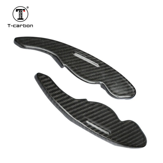 1 Pair Car Steering Wheel Carbon Fiber Shift Paddles Land Rover Range Rover Discovery For Jaguar XJ XE XFL XF Paddle Shifter