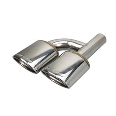 1 Pair Exhaust Tip For Mercedes Benz Class C C63 C65 W204 Muffler 304 Stainless Steel Tailpipe