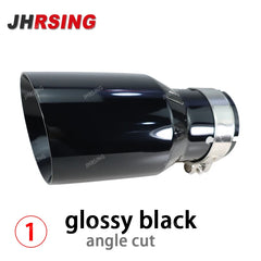 1 Pc Car Stainless Steel Universal Exhaust System Muffler Tip End pipe Car Exhaust Tip