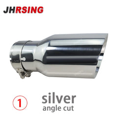 1 Pc Car Stainless Steel Universal Exhaust System Muffler Tip End pipe Car Exhaust Tip