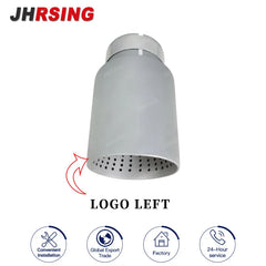 1 Pcs 304 Matte Stainless Steel Car Muffler Tip Exhaust Tip System Pipe Universal 89/101/114mm For Golf GTI Nozzle