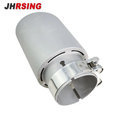 1 Pcs 304 Matte Stainless Steel Car Muffler Tip Exhaust Tip System Pipe Universal 89/101/114mm For Golf GTI Nozzle