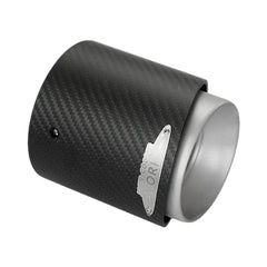 1 Pcs High Quality Carbon Fiber Matte Silver Decorate Pipe Tip for Car Mini Cooper F54 F55 F56 F57 F60 R55 R56 R57 R58 Cooper S