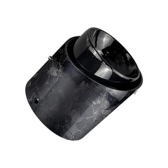 1 Pcs New Style Chrom Black Forged Carbon Fiber   Exhaust Tip Pipe For Mini Cooper  F54 F55 F56 F57 F60 R55 R56 R57 R58 Cooper S