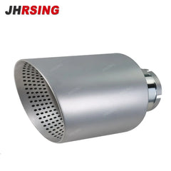 1 Pcs Upgrade 304 Matte Stainless Steel Exhaust Tip Universal Car Decoration Muffler Tip System Pipe Modify  For Golf GTI Nozzle