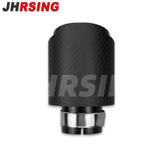 1 Piece Carbon Fiber Exhaust Tip Muffler Pipe Matte Glossy Black 51 60 63 MM Car Automobile Modification Decorate