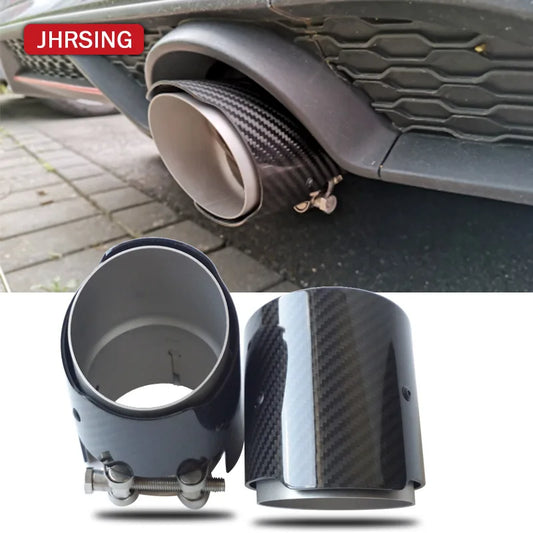 1 Piece Carbon Fiber Exhaust Tips Carbon Fiber for M Performance Exhaust Muffler Pipe for BWM F87 M2 F80 M3 F82 F83 M4