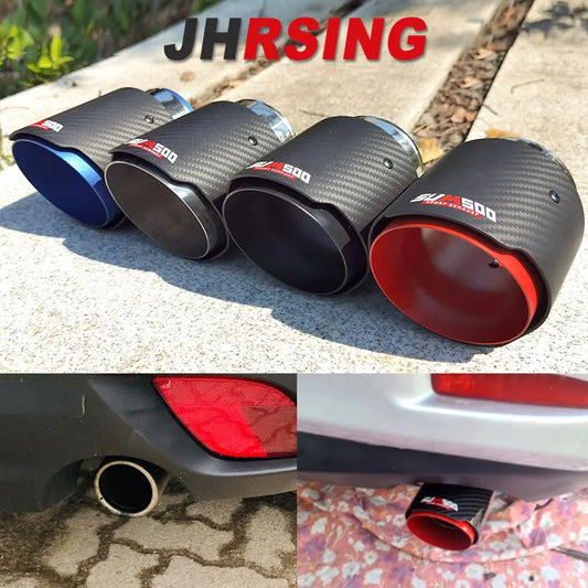 1 Piece for Mazda CX-5 CX-4 CX-3 Mazda Axela Mazda ATENZA Exhaust Pipe Modified Decorative Carbon Fiber Tail Tips Sumsoo