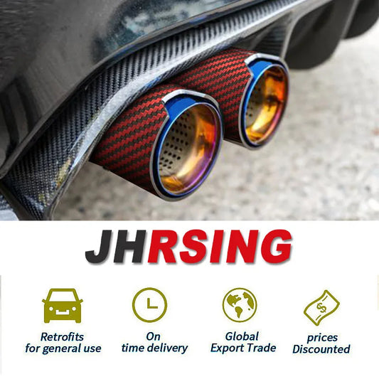 1 Piece red Carbon Fiber Exhaust Tip 304 Stainless Steel Muffler For BMW M2 M3 M4 M135i M235i M140i M240i M335i M340i blue