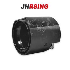 1 pcs Inlet 60mm/63mm/67mm/70mm out 93mm length 90mm  forged  Carbon Fiber Exhaust tips pipe for BMW M2 M3 M4 no logo