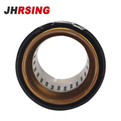 1 pcs JHRSING Performance style Carbon fiber Exhaust tip for auto car muffler exhaust modify fashion black tail pipe gold