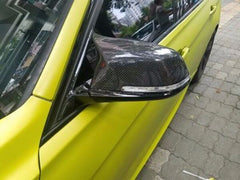 Replacement M3 Style Real Carbon Fiber Mirror Covers Fit BMW F20 F22 F30 F32 F33