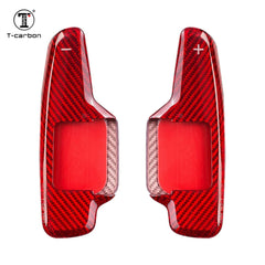 2023 T-carbon Replacement Steering Wheel Paddle Shifter Fit For Corvette C8 Shifting Paddles Carbon Fiber Auto Accessories