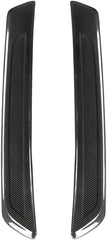 JSWAN 100% Real Carbon Fiber Car Door Pedal Cover for Supra GR A90 MK5 2019-2023 Car Internal Door Sill Trim Strip Sticker, Interior Decoration Accessories (Bright Black)