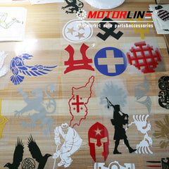 Buffalo Symbol Decal Sticker Car Vinyl pick size color no bkgrd