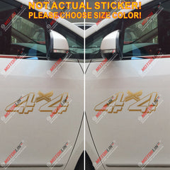 (2) 4X4 Off Road Sport Decal Sticker Car Vinyl pick size color die cut 3D style