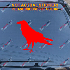 Odin Raven Decal Sticker Viking Norse Nord Norway Car Vinyl pick size color a