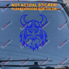 VIKING Warrior Decal Sticker Norse Nord Norway Norwegian Car Vinyl pick size