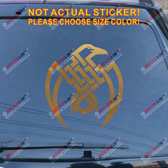 Odin Raven Decal Sticker Viking Norse Nord Norway Car Vinyl Celtic knot c