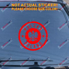 Poland Decal Sticker Polish Eagle Herb Polski Pride Vinyl stamped pick size