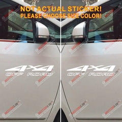 (2) 4X4 Off Road Sport Decal Sticker Car Vinyl pick size color die cut