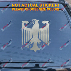 Germany Coat of arms German Eagle Decal Sticker Car Vinyl Deutschland c