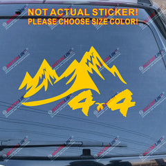 4X4 Off Road Decal Sticker Car Vinyl fit for Jeep Ford Toyota mountain Chevy b