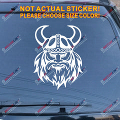 VIKING Warrior Decal Sticker Norse Nord Norway Norwegian Car Vinyl pick size