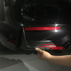 Real Carbon Fiber Rear Bumper Splitter Trim Fit For BMW M3 F80 M4 F82 Tape 14up