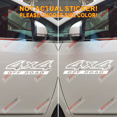 (2) 4X4 Off Road Sport Decal Sticker Car Vinyl pick size color die cut g