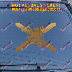 Scottish Lion Rampant Decal Sticker Scotland Saltire St Andrew Cross Car Vinyl
