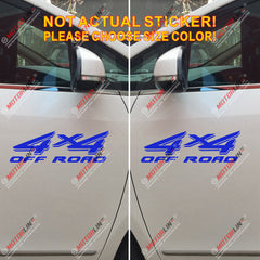 (2) 4X4 Off Road Sport Decal Sticker Car Vinyl pick size color die cut f