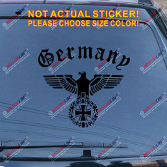 Bundesadler Reichsadler Eagle Iron Cross WW2 German Army Car Decal Sticker