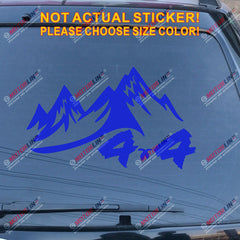 4X4 Off Road Decal Sticker Car Vinyl fit for Jeep Ford Toyota mountain Chevy b