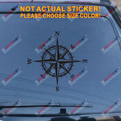 4X4 compass Off Road Decal Sticker Car Vinyl fit for Jeep Ford Chevy Toyota c