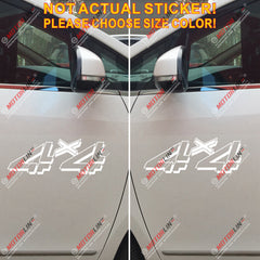 (2) 4X4 Off Road Sport Decal Sticker Car Vinyl pick size color die cut 3D style