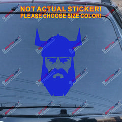 VIKING Warrior Decal Sticker Norse Nord Norway Norwegian Car Vinyl pick size c