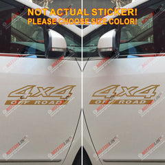 (2) 4X4 Off Road Sport Decal Sticker Car Vinyl pick size color die cut g