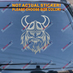 VIKING Warrior Decal Sticker Norse Nord Norway Norwegian Car Vinyl pick size