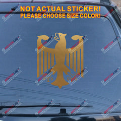 Germany Coat of arms German Eagle Decal Sticker Car Vinyl Deutschland c