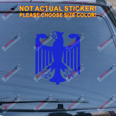 Germany Coat of arms German Eagle Decal Sticker Car Vinyl Deutschland c