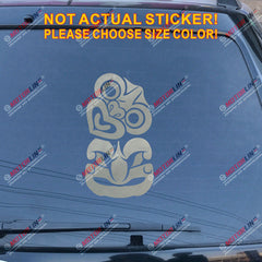 Hei-tiki Maori Tiki New Zealand Decal Sticker Car Vinyl pick size color no bkgrd