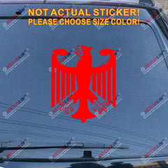 Germany Coat of arms German Eagle Decal Sticker Car Vinyl Deutschland c