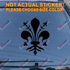 Coat of Arms of Firenze Italy Italian Car Decal Sticker