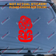 Hei-tiki Maori Tiki New Zealand Decal Sticker Car Vinyl pick size color no bkgrd