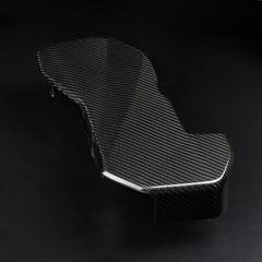 JSWAN Carbon Fiber Engine Room Wire Protection Cover for Toyota Supra A90 GR MK5 Car Hood Modification Parts Engine Room Harness Cover Automobile Exterior Trim Replacement Accessories