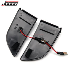 For Volvo XC60 2008-2014 Car 12V Smoke LED Dynamic Turn Signal Light Side Wing Rearview Mirror Lamp Blinker Sequential Indicator