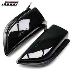 For Volvo XC60 2008-2014 Car 12V Smoke LED Dynamic Turn Signal Light Side Wing Rearview Mirror Lamp Blinker Sequential Indicator